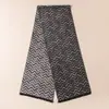 Bufanda Larga de Seda Cepillada de Moda Nueva Primavera/Verano Estilo Pareja Calentador de Cuello Bufanda Envolvente de Cuello de Alta Gama
