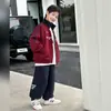 Cardigan Jaqueta de Tricô Panda Yuanyuan Outono Meninos 2026 Novo Outono/Inverno Roupa de Ano Novo Top com Gola Alta e Zíper