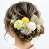 Accesorios para el Cabello Kimono Transfronterizos Flor para la Cabeza Yukata Japonesa Flor de Seda Hecha a Mano Original Estilo Festivo Adorno para el Cabello Estilo Japonés Set de Pasadores