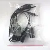 Soquete de Lâmpada com Fio Padrão Europeu E14 Redondo com Interruptor, Soquete de Lâmpada Pendente com Interruptor, E14 com Anel de Encaixe, Pacote com 2
