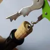 Cavalo marinho faca abridor de garrafa vinho abridor de garrafa de vinho cerveja abridor de latas multifuncional pode imprimir logotipo