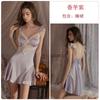 Guiruo Lingerie Doce Renda Borboleta Relevo Reunião com Bojo Alças Camisola Robe Roupas de Casa conjunto 3951