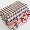Tela de algodón floral pequeña 50*50 DIY tela de algodón lisa patchwork hecho a mano juego de tela multicolor ropa de cama multigrupo ropa de muñeca
