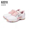 Zapatos de golf PGM para niños, con cordones giratorios, antideslizantes e impermeables, venta directa de fábrica.