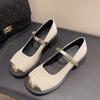 Zapatos Mary Jane de Estilo Francés de Tacón Alto al Mayoreo Primavera y Verano Nuevos Zapatos de Estilo de Noche de Alta Gama Zapatos de Cuero Pequeños a la Moda