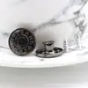 Fabricante 17MM aleación cabeza oscilante correa de botón de mezclilla hebilla de pantalón de mezclilla hebilla redonda hebilla metálica en forma de I