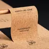Pegatinas Impermeables de Madera Suave, Etiquetas con Logotipo Personalizado, Pegatinas Autoadhesivas, Pegatinas Selladoras Personalizadas para Tazas de Café, Personalizadas con Imágenes