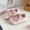 Zapatillas de Plataforma con Diseño de Lunares Frescas y Lindas para Mujer 2026 Nuevo Estilo Superficie de Cuero Nicho Original Zapatos de Tabla Versátiles Z8031