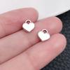 20 colgantes antiguos de plata con forma de alas de amor de aleación hueca, hechos a mano, collar, pendientes, accesorios de joyería