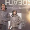 Sudadera con capucha Estilo Oscuro Y2K Rasgada Gótica Mismo Estilo Ins High Street Americano Nuevo Estilo Transfronterizo Otoño e Invierno 2025