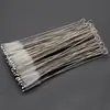 Fabricante Vende Escova de Canudo de Aço Inoxidável 304, Escova de Limpeza de Tubo de Ensaio, Escova Espiral de Cerdas Macias, Escova de Canudo