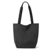 Bolsa de Lona Feminina 2024 Primavera Nova Bolsa Casual Moda Transfronteiriça Bolsa de Ombro de Mão Resistente ao Desgaste Grande Capacidade Bolsa Feminina