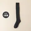 Calcetines por encima de la rodilla para mujer, Calcetines gruesos para el muslo de otoño e invierno, Calcetines largos de rizo para invierno, Calcetines protectores para la rodilla
