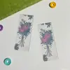 Paquete de Materiales para Marcapáginas DIY Tarjeta Espécimen Planta de Plástico Regalo para el Día del Maestro Estudiante de Jardín de Infancia Escuela Primaria