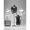 Tienda de Ropa para Hombre, Accesorios de Maniquí Deportivo de Medio Cuerpo, Soporte de Maniquí Masculino, Maniquí de Cuerpo Completo para Tienda de Ropa, Soporte de Exhibición para Lencería