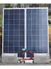 Sistema de Geração de Energia Solar para Uso Doméstico 220V Completo Painel Fotovoltaico Externo Sistema de Bateria de Armazenamento Off-Grid 1000W