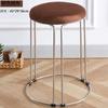 Mesa de Comedor Gruesa de Acero Inoxidable para el Hogar, Taburete Redondo de Madera Maciza, Silla de Hierro Forjado, Taburete de Plástico, Taburete Apilable, Juego de Bancos, Taburete