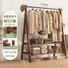 Perchero de pie para uso doméstico en el dormitorio, moderno y sencillo, perchero moderno para el pie de la cama para guardar ropa, hecho de metal, tendedero