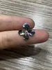 Gran Venta Colgante de Corazón Flor Geométrica Brillante Real de Oro de 14K Accesorios para Collares Pulseras Joyería Colgante