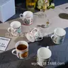 Caneca de Porcelana Europeia Xícara de Chá da Tarde Caneca de Água Dijia Série Estrela de Tarot Retrô Presentes para Melhor Amiga Atacado