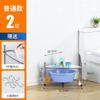 Estante de almacenamiento de lavabo de acero inoxidable, estante triangular para baño y cocina, estante de suelo multicapa para inodoro
