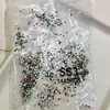 Pedrarias para Nail Art Materiais DIY Pedras Strass Brilhantes da Moda com Fundo Plano Strass SS4 Colorido Pequenas Pedras Strass Redondas Adesivos Acessórios para Nail Art Pedras Strass para Unhas