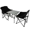 Mesas y sillas plegables personalizadas para exteriores, silla luna portátil para acampar, juego de mesa tipo rollo de huevo, equipo de camping, mesa plegable para mesa y silla