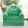 Sofá infantil con bonitos dibujos animados, tatami, sofá cama plegable, pequeño y perezoso, asiento para la siesta del jardín de infantes y el almuerzo.