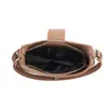 Bolso Hobo Clásico para Debajo del Brazo para Mujer, Bolso de Hombro Retro Multicolor con Hebilla Triangular, Impermeable de Gran Capacidad, Bolso de Mano Diario