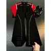 Cuchillo Curvo Americano Bordado Hilo Hassu Pantalones Deportivos de Chándal para Hombre Otoño Pierna Recta Sueltos Cómodos Diseño Moderno Pantalones Casuales