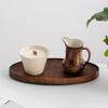 Shumen Estilo Chino Vintage Nogal Portaté Calentador Aislante Posavasos Manteles Individuales Resistente al Calor Anti-quemaduras Hogar Olla de Arena Esterilla Madera