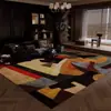 Tapete luxuoso e de alta qualidade para sala de estar, novo modelo 2026, tapete para sofá e mesa de centro, tapete de cabeceira para quarto, tapete de piso de grande área com cobertura total