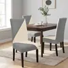 Temu Disponible Dropshipping Transfronterizo Terciopelo Paloma Rayado Cuadros Retazos Funda de Silla Universal Jacquard para Silla de Comedor del Hogar