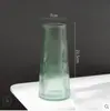 Vaso de Pintura Dourada Celebridade da Internet Vidro Transparente Sala de Estar Ornamentos de Flores Decorativos Criativo Simples Nórdico Flor de Água Arranjo
