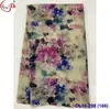 Atacado do Fabricante Impressão Digital Planta Florais Estilo Retrô Tecido Leve de Algodão Design DIY Tecido Feminino