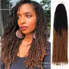 Trenza fina sucia europea y americana Faux locs rollo espacial peluca reggae para hombre y mujer trenza sucia de fieltro peluca trenzada