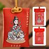 Nuevo Fabricante Mayorista Dibujos Animados Animales del Zodiaco Buda Estilo Chino Doce Signos del Zodiaco Bolsita Talismán de Paz Bolso Colgante para Coche