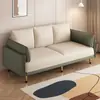Sofá de Tela Nórdico, Plegable, Multifuncional, Sencillo, Adecuado para Apartamentos Pequeños, Sala de Estar, Alquiler, Sofá Cama Perezoso, Doble Uso, Persona Soltera
