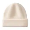 Gorro 100% cachemir puro, unisex, para hombres, mujeres y niños, gorro de punto cálido y grueso, adecuado para actividades al aire libre, ciclismo y para proteger los oídos del frío