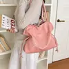 Outono 2026 Nova Tendência Nicho Simples Bolsa de Ombro Único Personalidade Alto Valor Cor Pura Textura Trançada Bolsa de Mão Estilo Balde