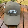 Gorra Emis Nueva Estándar Clásica de Béisbol para Mujer Estilo Mismo de Zhao Lusi Azul Marino Circunferencia de Cabeza Grande Estilo Coreano Gorra de Pico de Pato