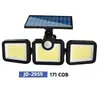 Luminária de Parede Solar Split Cabeça Única Lâmpada de Indução do Corpo Humano Casa Exterior À Prova D'água Garagem Pequena Lâmpada de Rua Iluminação Lâmpada de Jardim