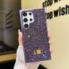 Funda de Teléfono Brillante de Diamantes de Lujo Adecuada para Samsung S26 Ultra, Rhinestone S24 Ultra Galvanizado Cobertura Total S25 Transfronterizo
