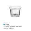 Portavelas de Vidrio Transparente con Mancha Portavelas de Aromaterapia Recipiente para Velas de Aromaterapia Caseras Bricolaje Taza de Fragancia de Vidrio para el Hogar