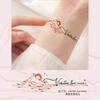 Tatuaje transfronterizo de estilo latino sexy, estilo sensual de alta gama, para mujer, con anillo en la clavícula y el brazo inglés.