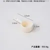 Miniatura Artificial Plástico Pequeño Cucharón de Agua Modelo Juguete DIY Juguete de Comida Casa de Muñecas Mini Cocina Mango Largo Accesorios de Cucharón de Agua
