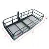 Rack de Engate Dobrável Universal para Carros, SUVs e RVs, Transportador de Carga, Estrutura para Bagagem, Rack Traseiro para Bagagem