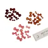 Maillard Kt Gravata Borboleta Acessórios para Nail Art Outono e Inverno Casco de Tartaruga Mini Misturado Celebridade da Internet Decorações de Unha de Resina com Laço
