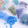 Oucai Perlas de Cera para Sellar 100 Piezas en Bolsa Pequeña 35g Cera para Sellar 151 Colores Mezcla de Colores al por Mayor Ecológico