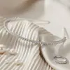 Miallo Joyería Transfronteriza al por Mayor Amazon Europeo y Americano Versátil para el Día a Día Aro Delgado para el Cabello con Pedrería Diadema Sencilla de Diamante para Mujer